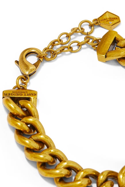 Eagle XL Chunky Bracelet, Brass